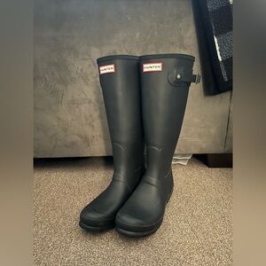 Women’s Hunter Classic Black Rain Boots